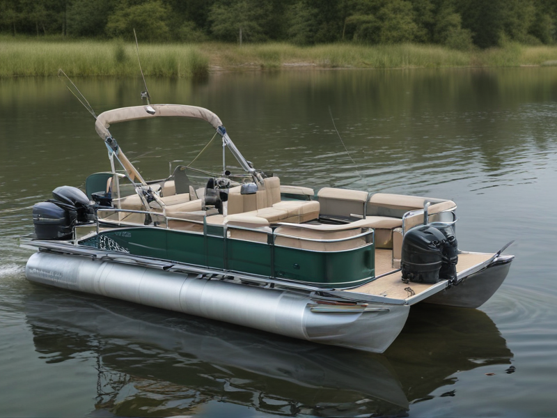 fishing pontoon boat