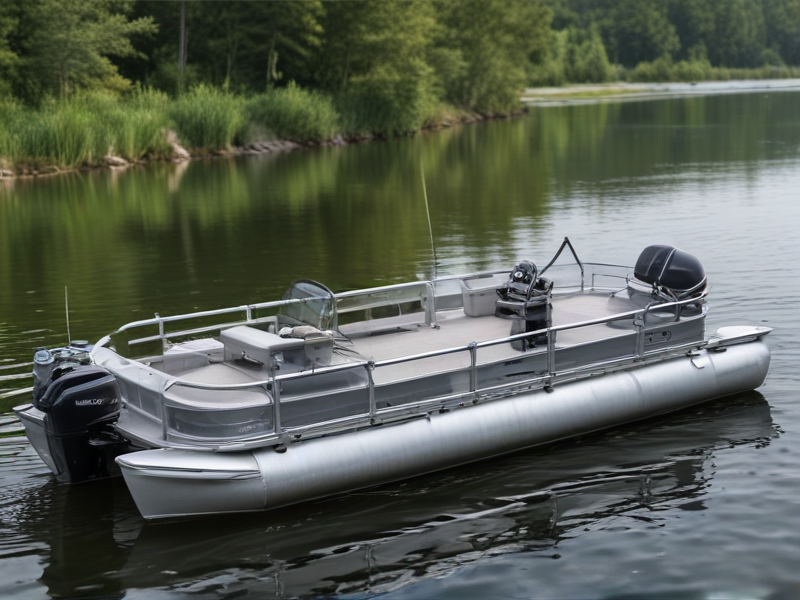 fishing pontoon boat