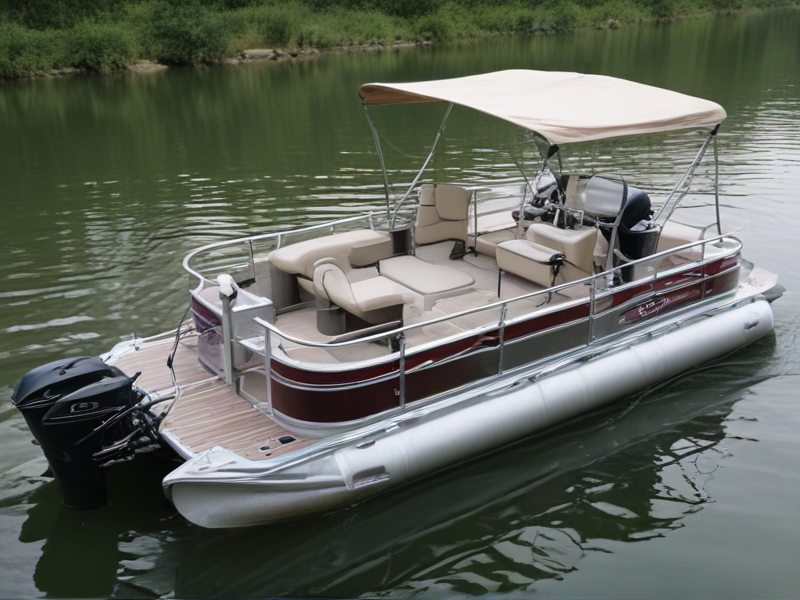 fishing pontoon boat