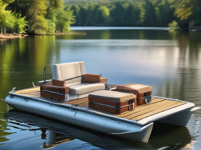 mini pontoon boat