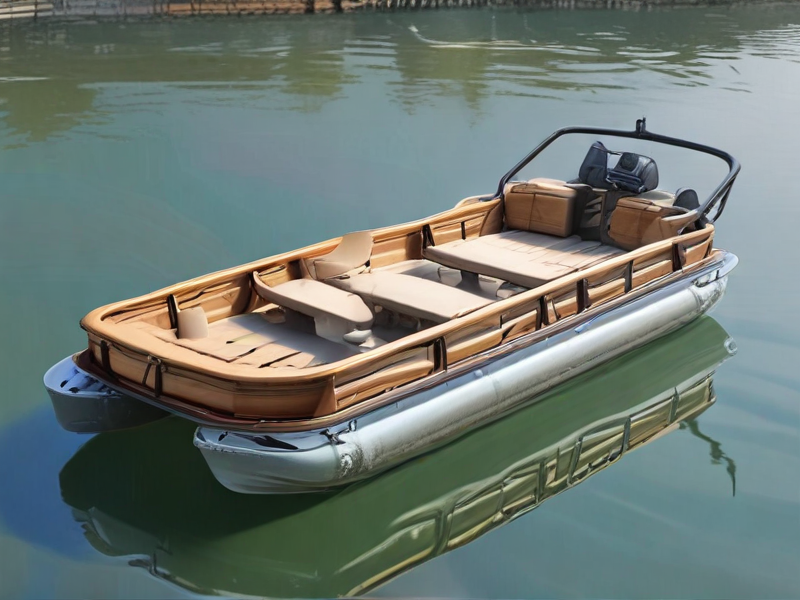 mini pontoon boat