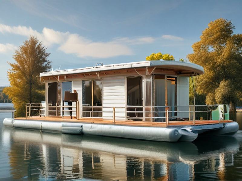 pontoon houseboat