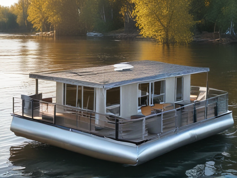 pontoon houseboat