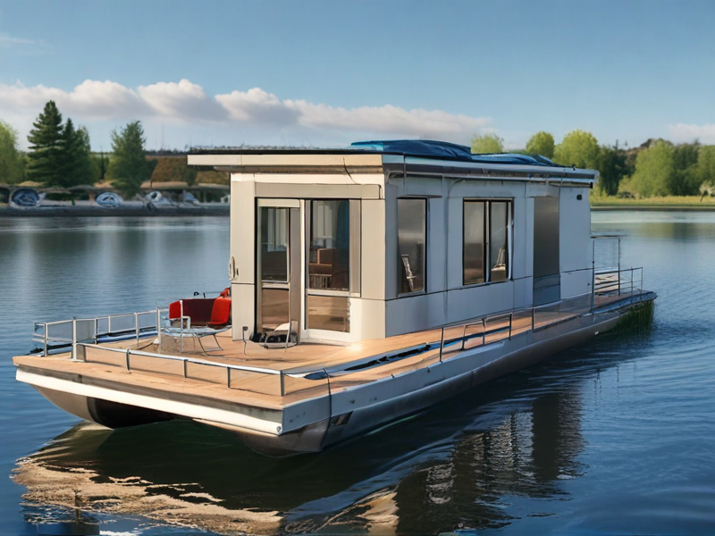 pontoon houseboat