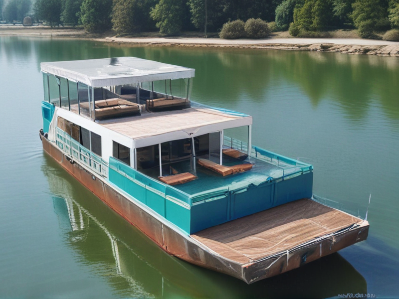 pontoon houseboat