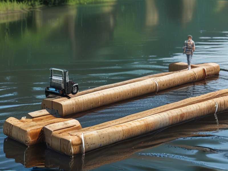 pontoon log