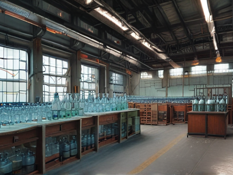 glassware factory