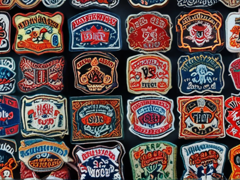 embroidered patches wholesale